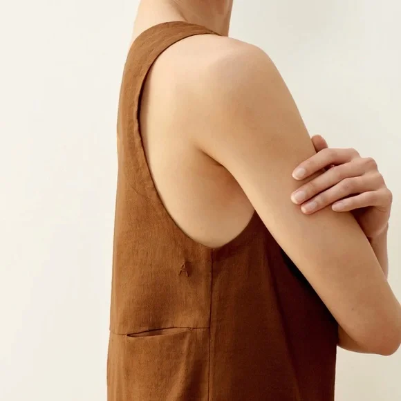 EUC Aday Free Float linen dress, XS - Picture 2 of 9